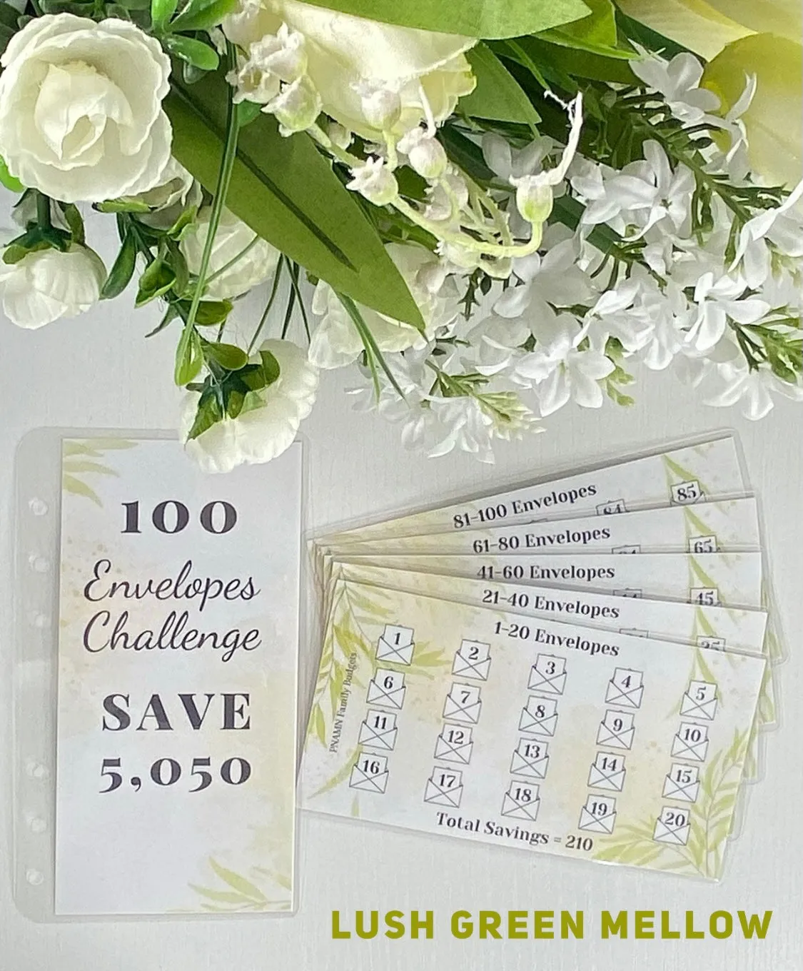 100 Envelopes Insert Trackers