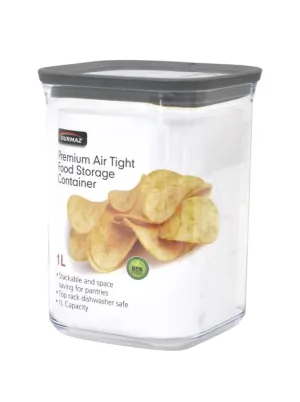 1000ML Acrylic Plastic Air Tight Food Storage Container Cookie Container