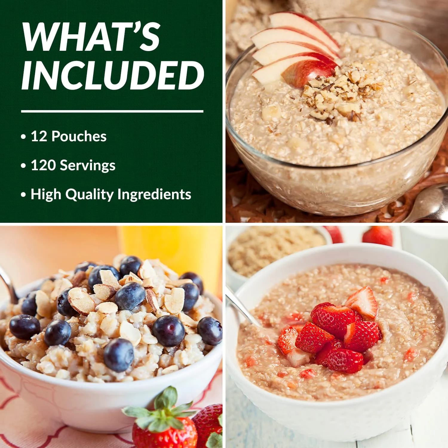 120 Serving Breakfast Bucket | Premium Emergency Food Supply | Easy Prep Survival Food 25 Year Shelf Life | Camping Food, Backpacking Meals, Prepper Supplies | Valley Food Storage Packaged in USA