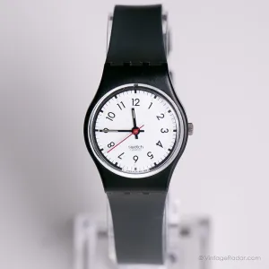 1987 Swatch LB116 CLASSIC TWO Watch | Vintage Black and White Swatch