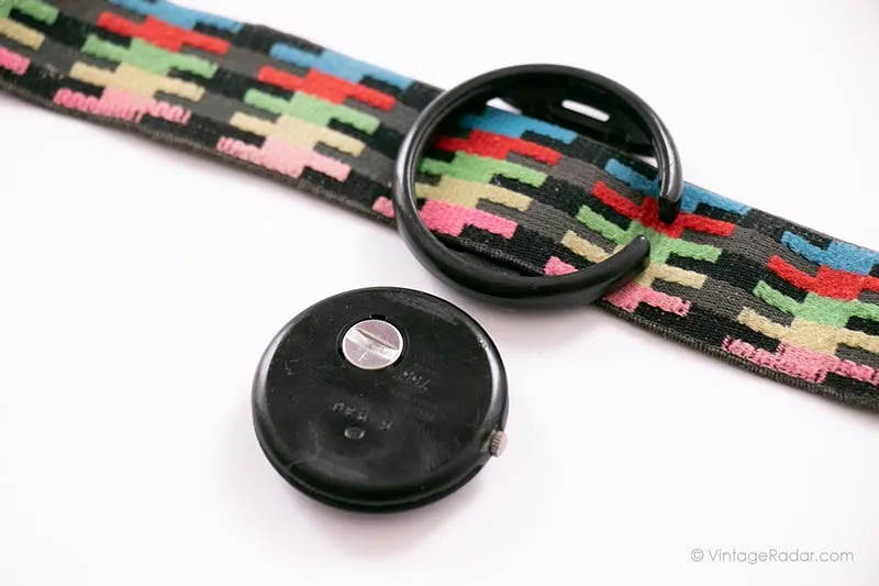 1989 Swatch Pop PWBB125 TING-A-LING Watch | RARE 80s Dots Pop Swatch