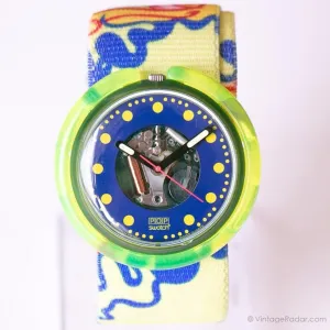 1990 Swatch Pop PWN101 Photofish Watch | Pop Swatch Watch 90s