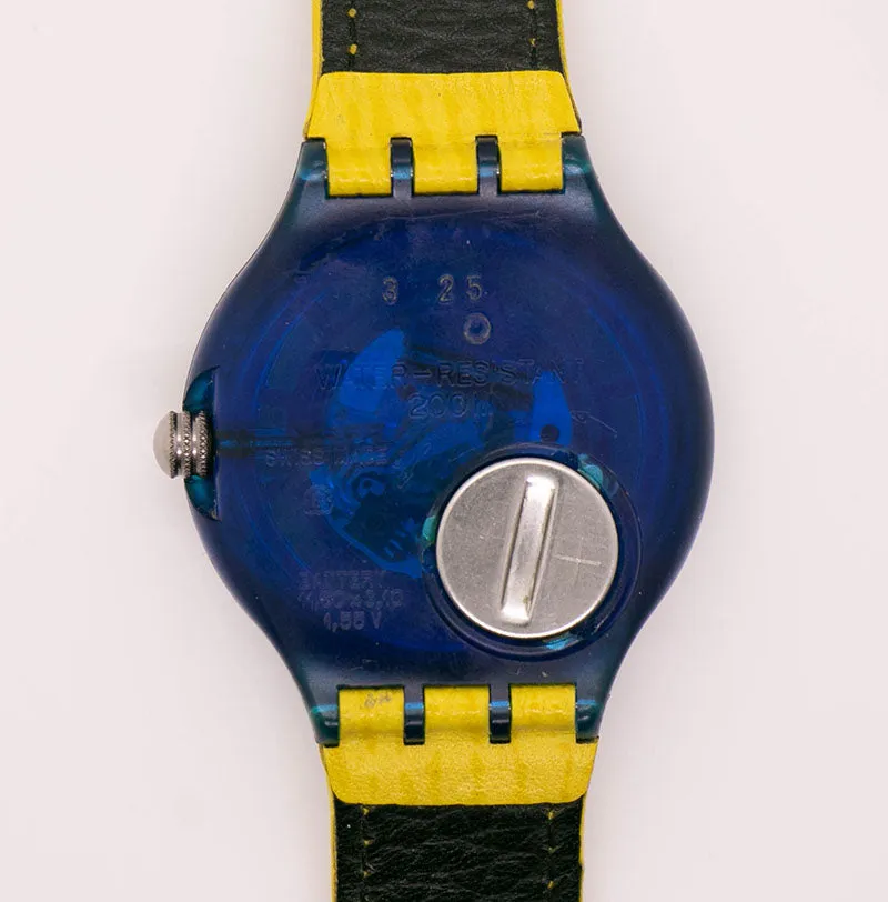 1990s Swatch Scuba SDN102 Divine Watch | Swatch Scuba 200 Vintage