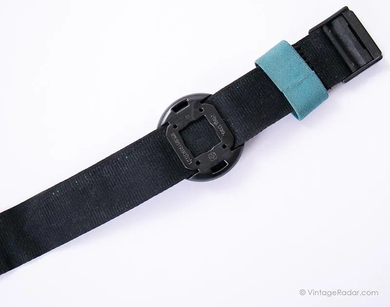 1991 Pop Swatch PWB157 Green Tiki Watch | Hulk Hogan Swatch Pop Watch