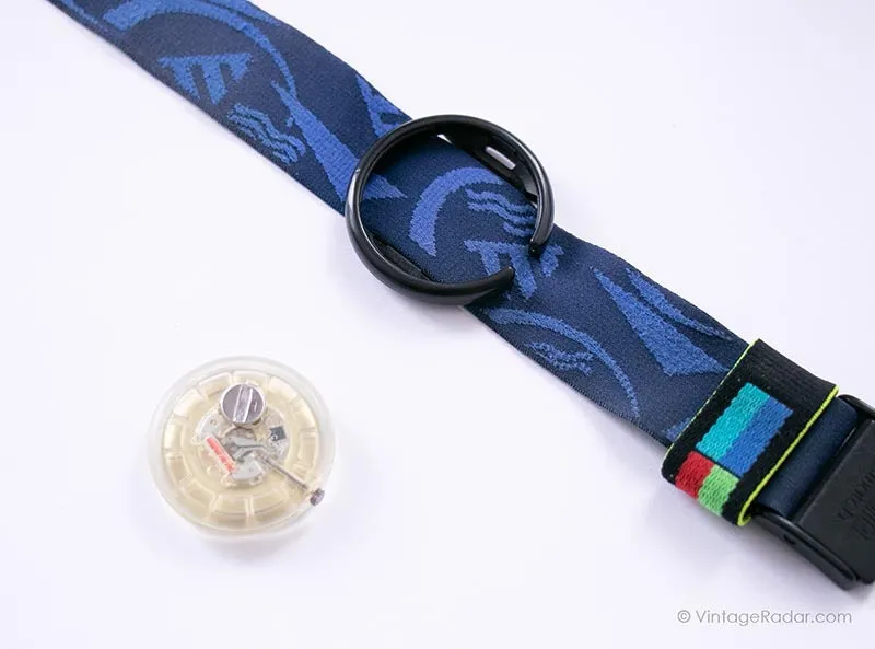 1992 Pop Swatch ALICE PWK165 Watch |  Alice in Wonderland Pop Swatch