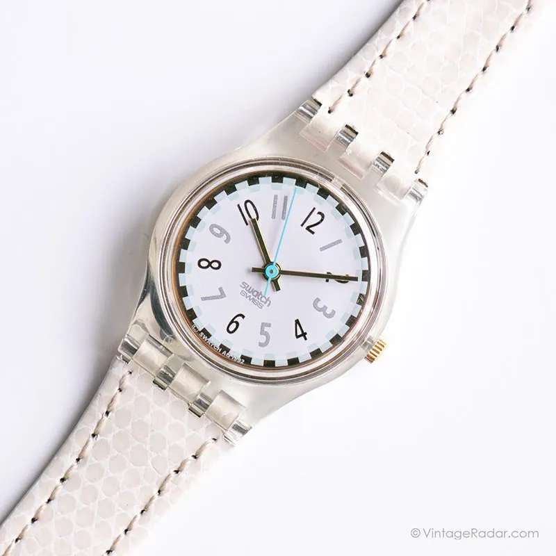 1992 Swatch GK150 COOL FRED Watch | Vintage White Swatch Gent