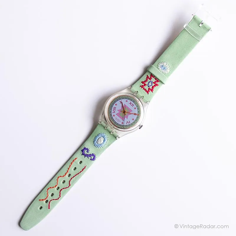 1992 Swatch GK154 CUZCO Watch | Vintage Collectible Swatch Watch