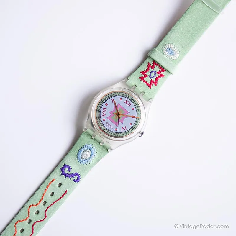 1992 Swatch GK154 CUZCO Watch | Vintage Collectible Swatch Watch
