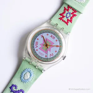 1992 Swatch GK154 CUZCO Watch | Vintage Collectible Swatch Watch