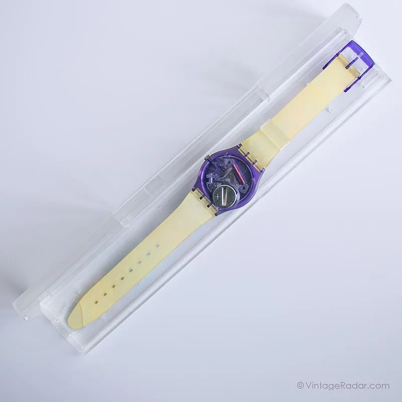 1992 Swatch GV104 TUBA Watch | Mint Condition Swatch Gent