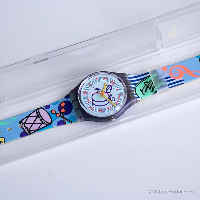 1992 Swatch GV104 TUBA Watch | Mint Condition Swatch Gent