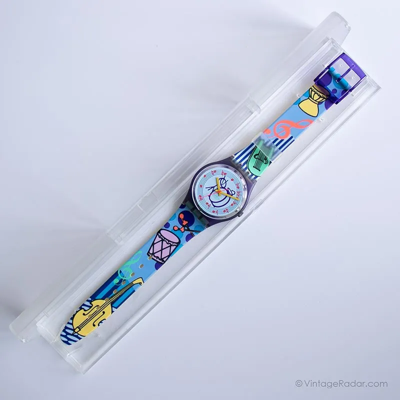 1992 Swatch GV104 TUBA Watch | Mint Condition Swatch Gent