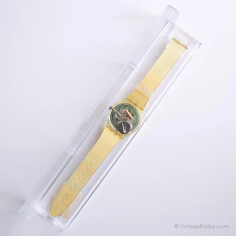 1992 Swatch GZ126 THE PEOPLE Watch | Swatch Special Original Box
