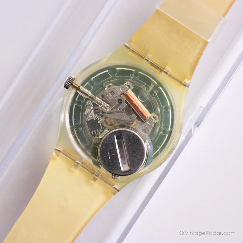 1992 Swatch GZ126 THE PEOPLE Watch | Swatch Special Original Box