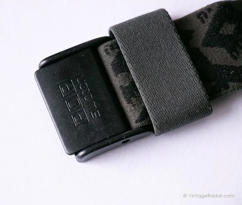 1992 Swatch Pop PWB155 GUNPOWDER Watch | Classic 90s Pop Swatch