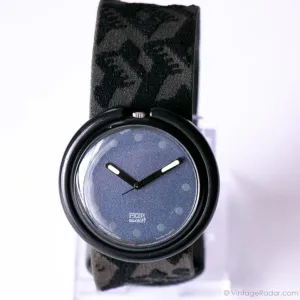 1992 Swatch Pop PWB155 GUNPOWDER Watch | Classic 90s Pop Swatch
