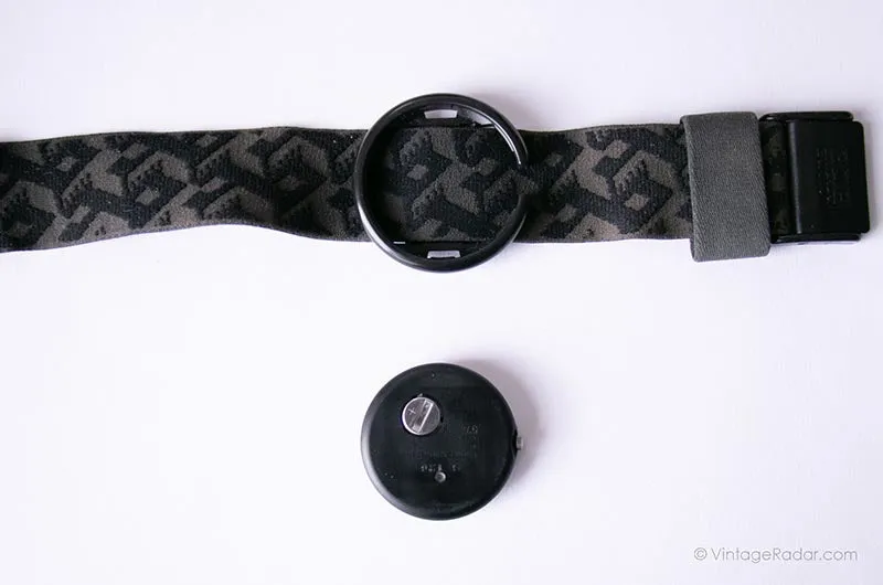 1992 Swatch Pop PWB155 GUNPOWDER Watch | Classic 90s Pop Swatch