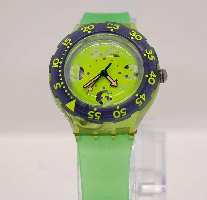 1992 Swatch Scuba 200 SPRAY UP SDN103 Watch | Rare 90s Swatch