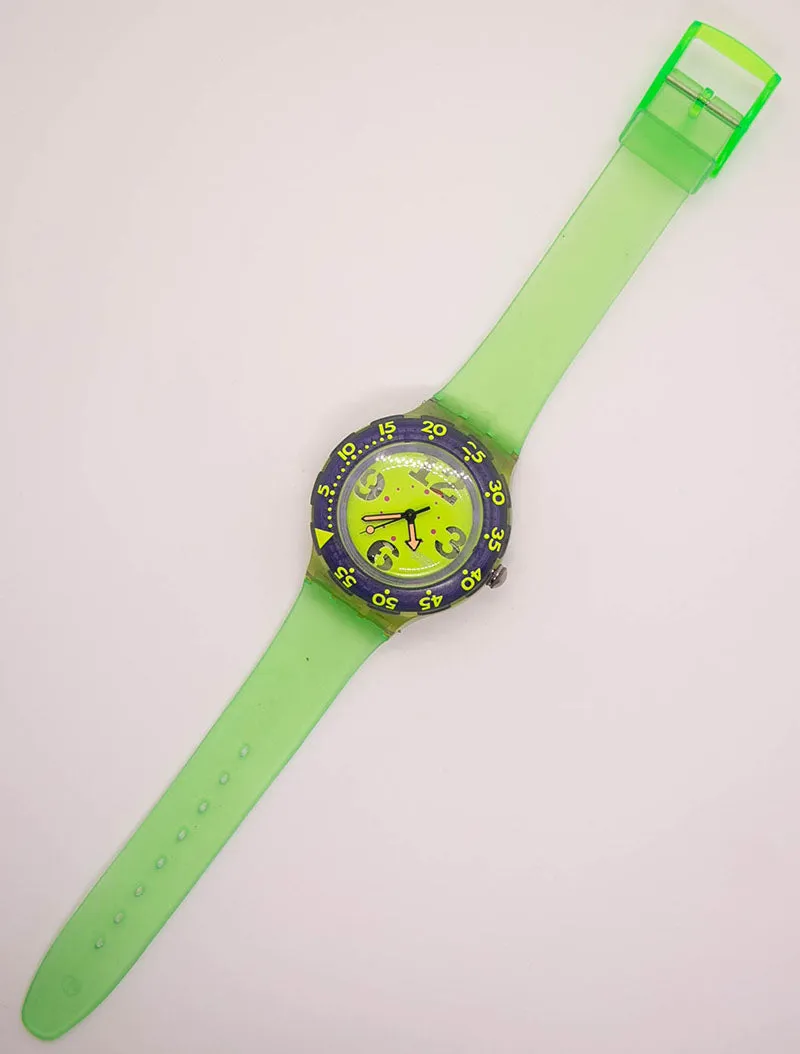 1992 Swatch Scuba 200 SPRAY UP SDN103 Watch | Rare 90s Swatch