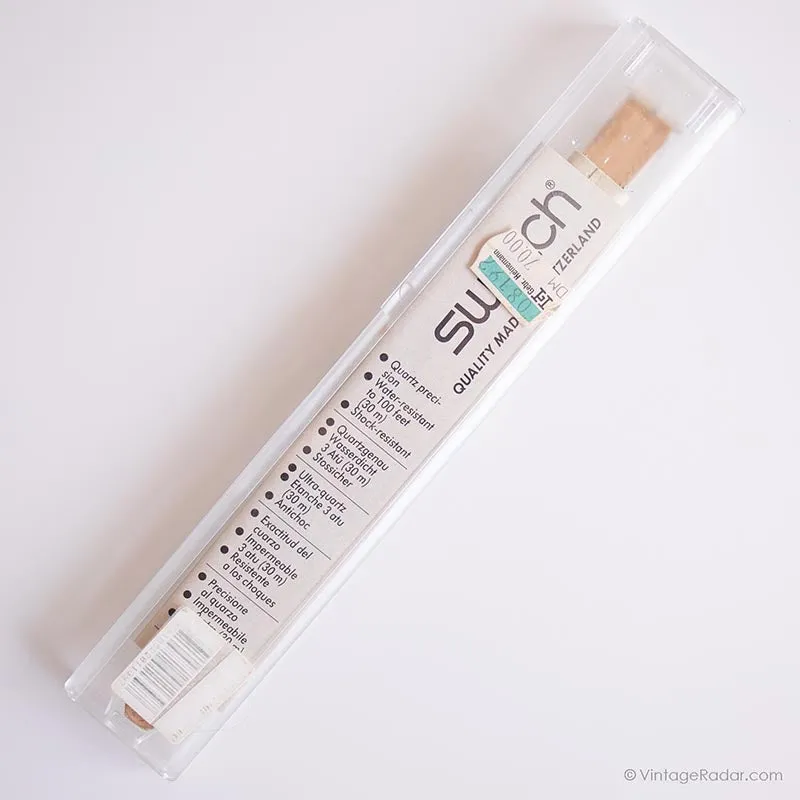 1993 Swatch GK150 COOL FRED Watch | Original Box and Papers Swatch