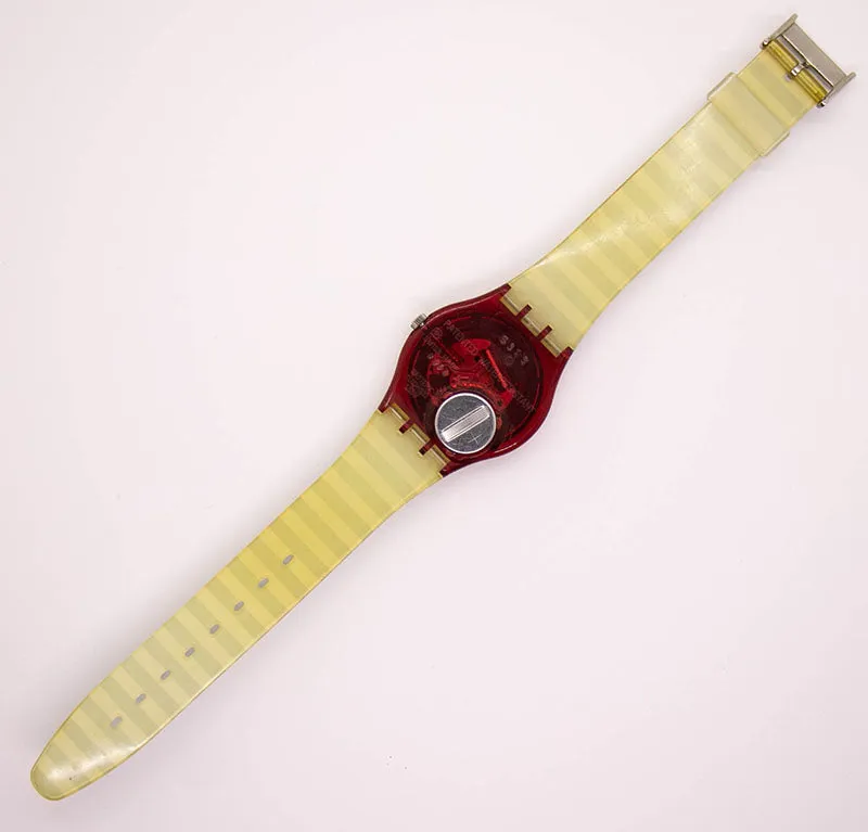 1993 Swatch GR114 FRITTO MISTO Watch | Swatch Standards 90s Gent