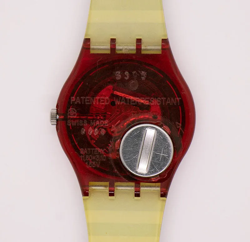 1993 Swatch GR114 FRITTO MISTO Watch | Swatch Standards 90s Gent