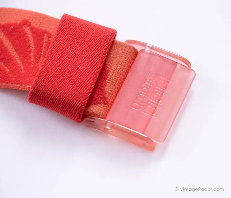 1993 Swatch Pop PWK178 RASPBERRY Watch | Red Starfish Pop Swatch