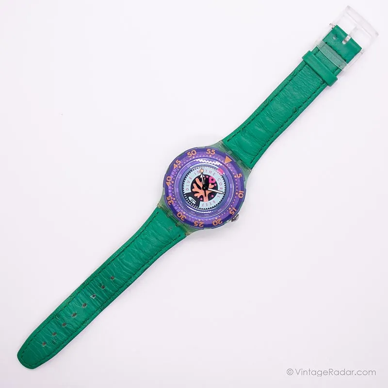 1993 Swatch SDG102 SDG103 CHERRY DROPS Watch | Vintage Swatch Scuba