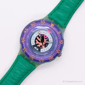 1993 Swatch SDG102 SDG103 CHERRY DROPS Watch | Vintage Swatch Scuba