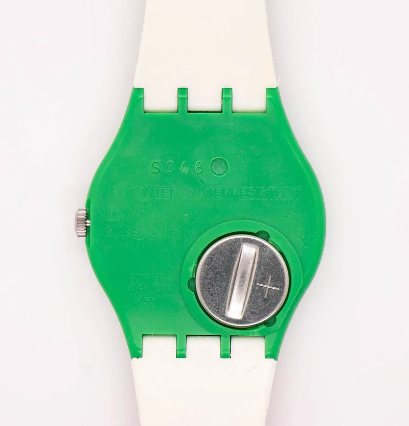1994 Swatch GG128 MOUSE RAP Watch | Evil Eye Colorful 90s Swatch Gent Watch