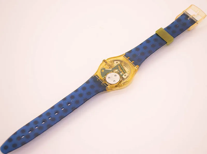 1994 Swatch LOTS OF SUNS SRJ100 Watch | 90s Swatch Solar Original Box