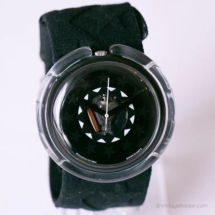 1994 Swatch Pop PWB175 A Jamais Watch | Skeleton Pop Swatch Watch 90s