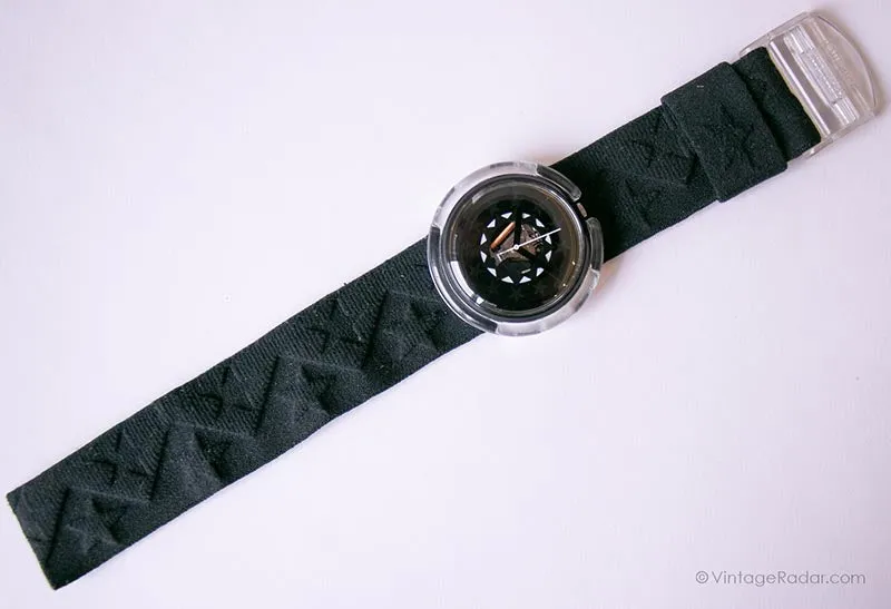 1994 Swatch Pop PWB175 A Jamais Watch | Skeleton Pop Swatch Watch 90s