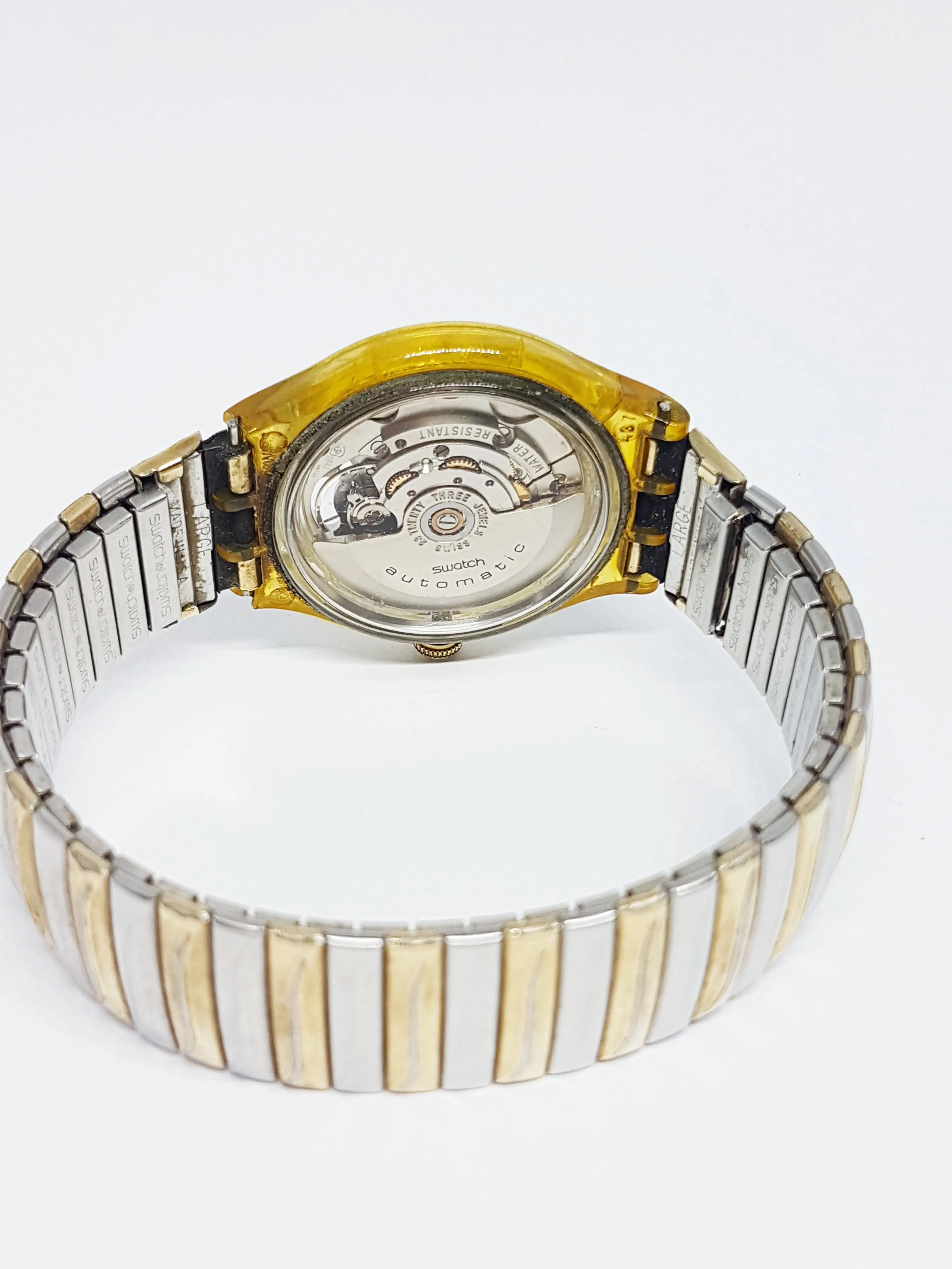 1994 Swatch SAZ103 Automatic Watch Olympic Special Stockholm 1912 Edition
