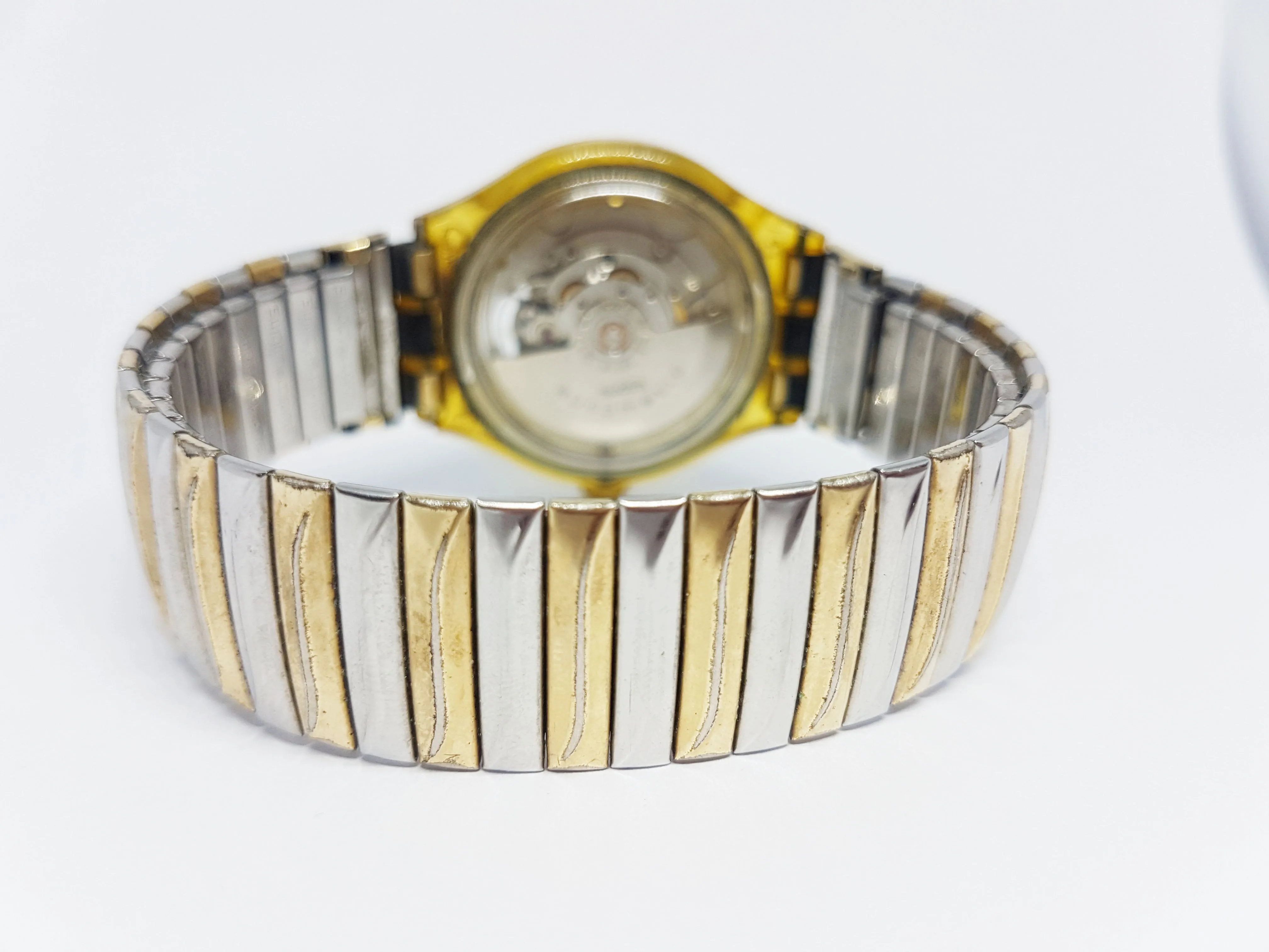 1994 Swatch SAZ103 Automatic Watch Olympic Special Stockholm 1912 Edition
