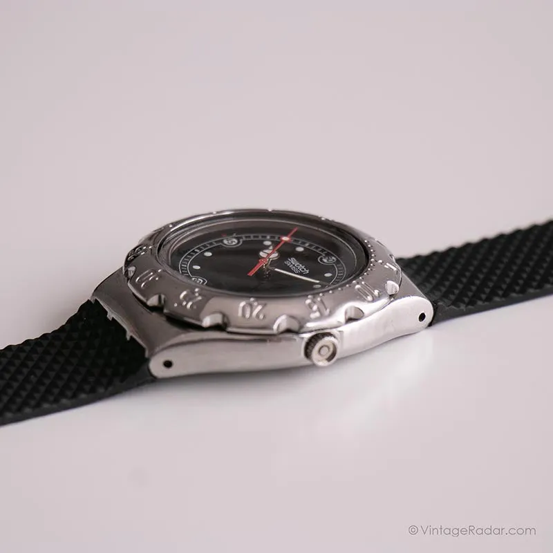 1994 Swatch YDS401 LAVA ROCK Watch | Vintage Swatch Irony Scuba