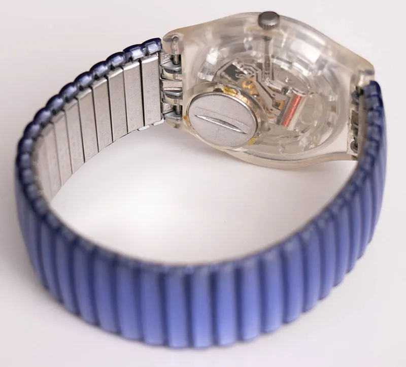 1997 Swatch GK238 VIRTUAL PURPLE Watch | 90s Swatch Gent Collection