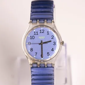 1997 Swatch GK238 VIRTUAL PURPLE Watch | 90s Swatch Gent Collection
