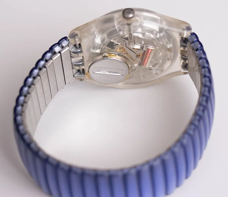 1997 Swatch GK238 VIRTUAL PURPLE Watch | 90s Swatch Gent Collection