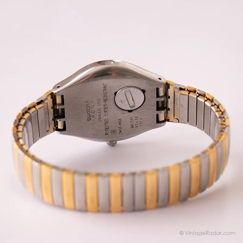 1997 Swatch YGS409C HAPPY JOE YELLOW Watch | 90s Yellow Swatch Irony