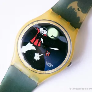 1999 Swatch GK331 BATSKNIGHT Watch | Halloween Special Edition Swatch