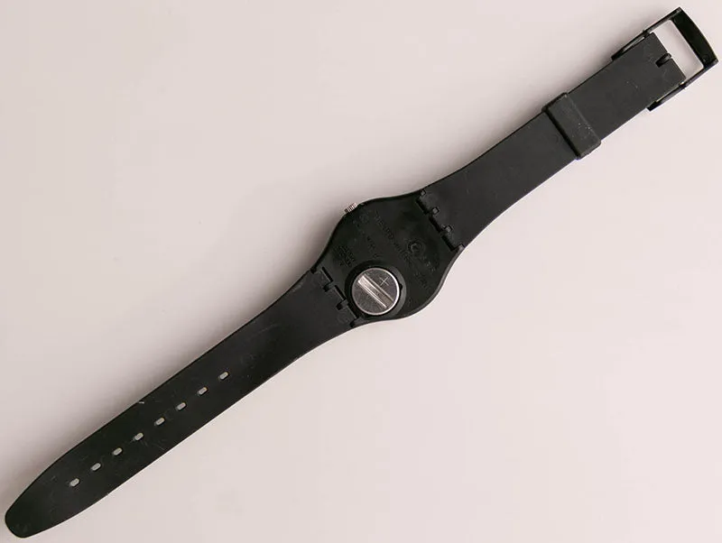 1999 Swatch ONCE AGAIN GB743 Watch | Minimalist Day Date Swatch