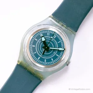 1999 Swatch SKN104 BLUE JACKET Watch | Vintage Blue Swatch Watch