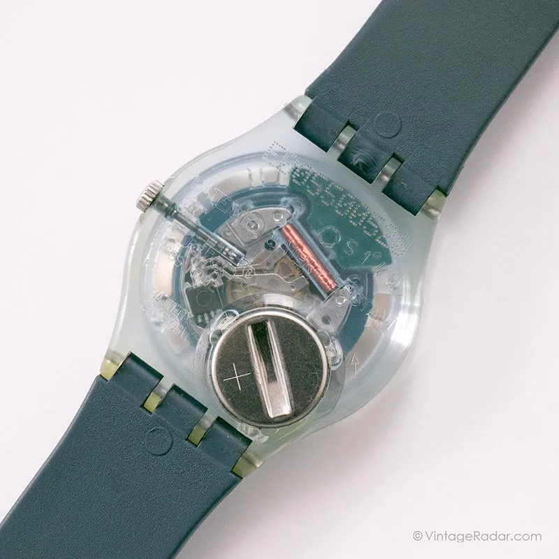 1999 Swatch SKN104 BLUE JACKET Watch | Vintage Blue Swatch Watch