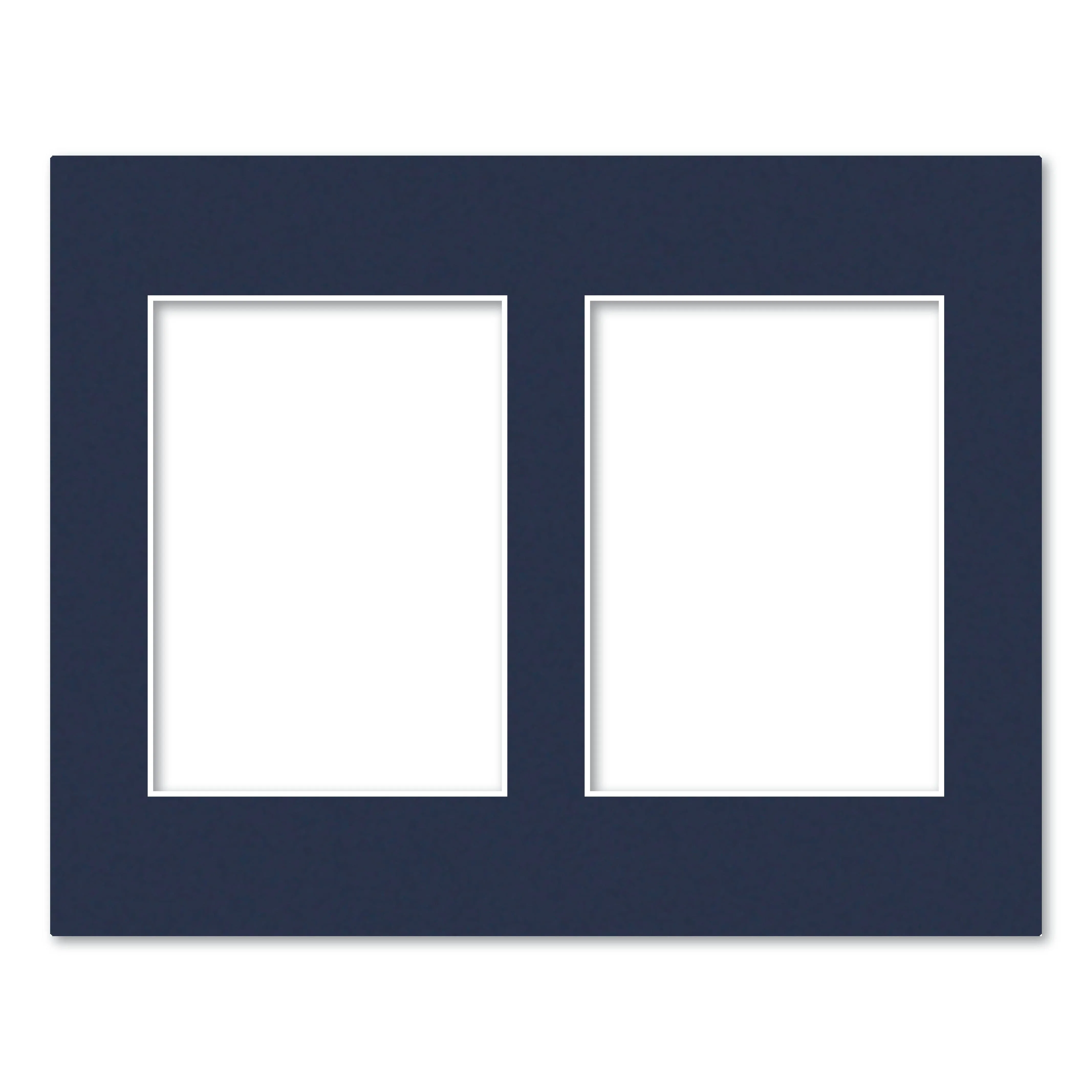 2 Window (5x7in) Collage Photo Mat Board