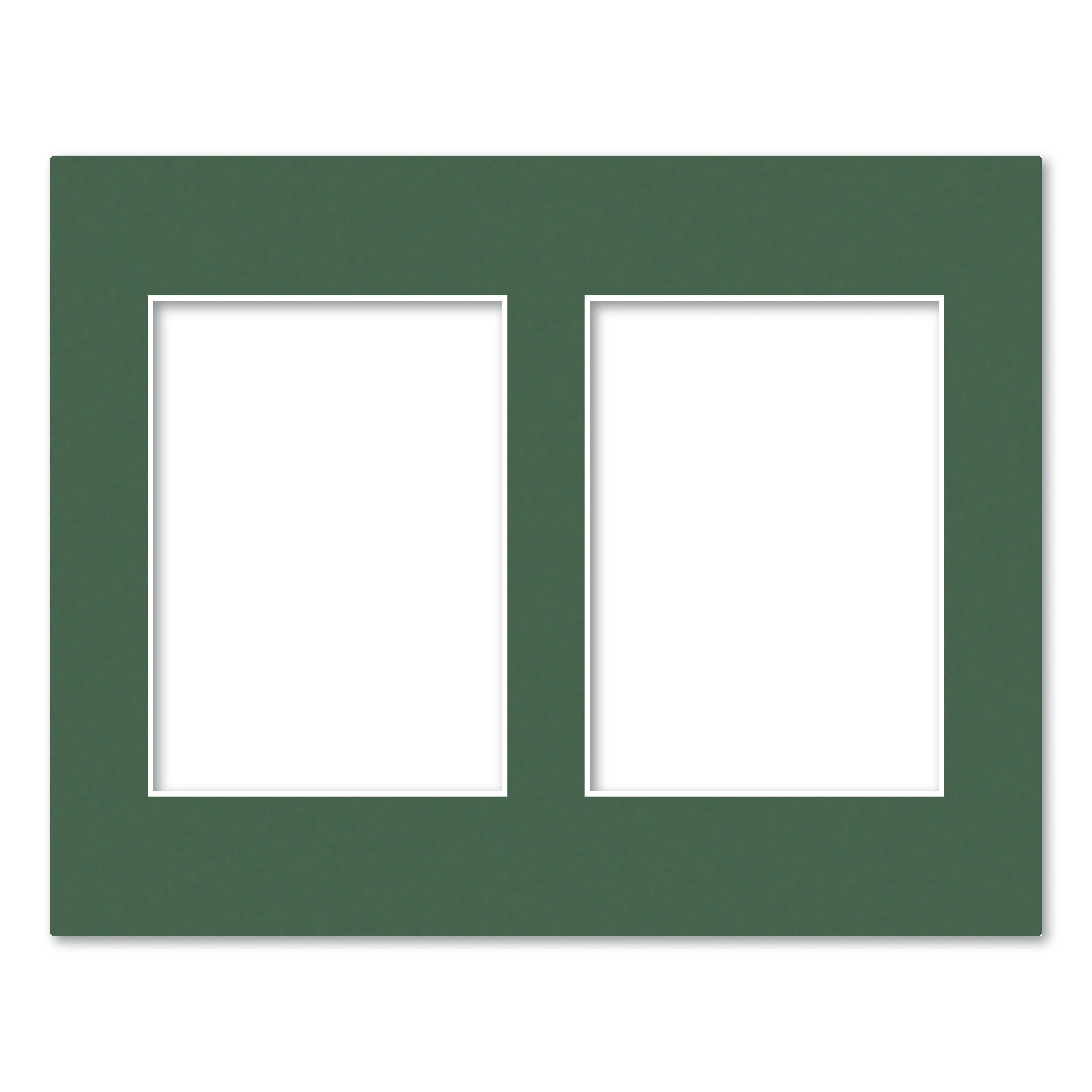 2 Window (5x7in) Collage Photo Mat Board