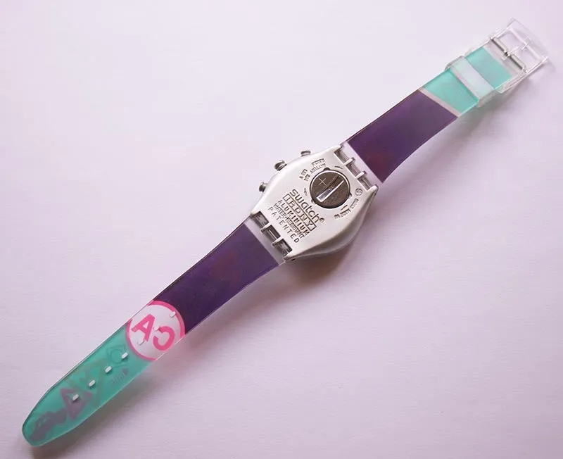 2000 ARCTIC DREAM YMS1004 Swatch Irony | Swiss Chronograph Watch