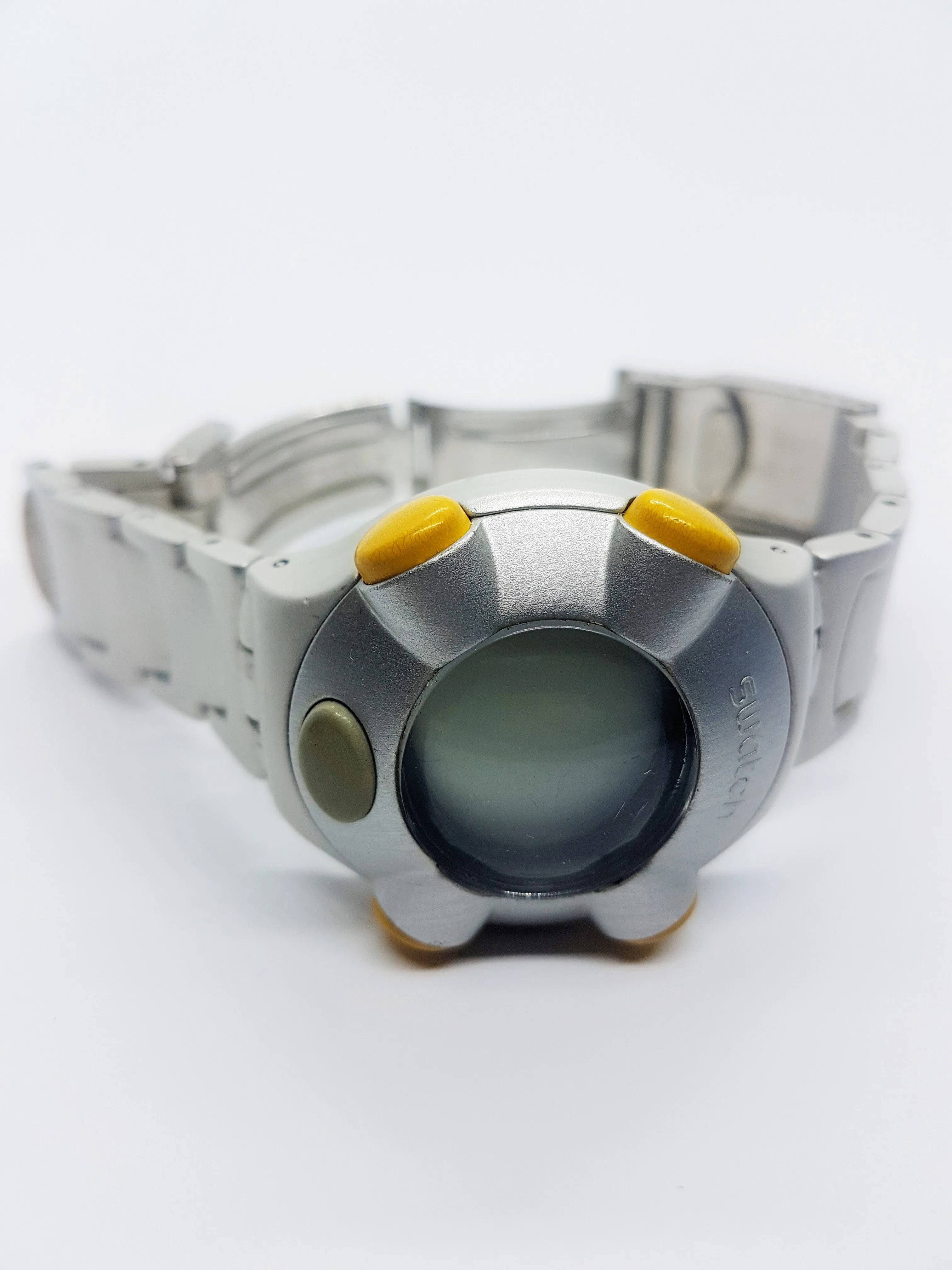 2000 Swatch Digital Beat MOON OR.BEAT III YFS4005AG | Vintage Swatch