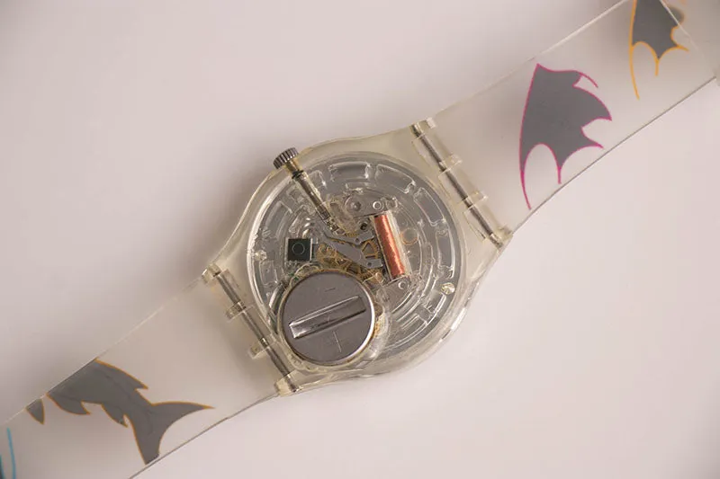 2001 Swatch GK373 TRAFFIC LIGHTS Watch | Mirror Face Dial Swatch
