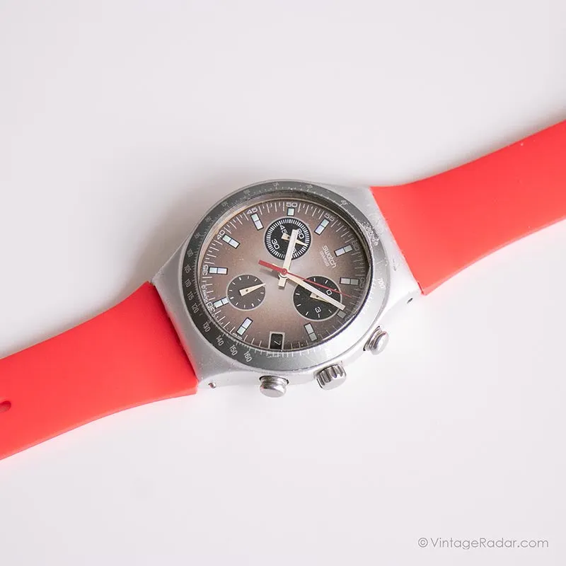 2001 Swatch YCS4020 RACEWAY Watch | Vintage Irony Chrono Watch